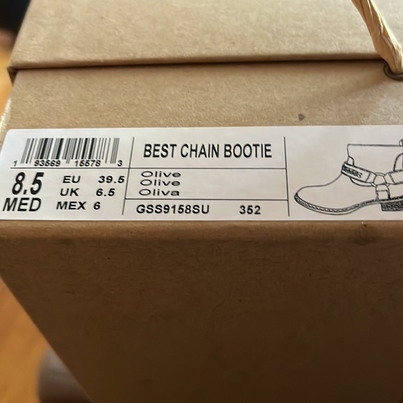 NIB Best Chain Bootie by Gentle Souls - Picture 8 of 11